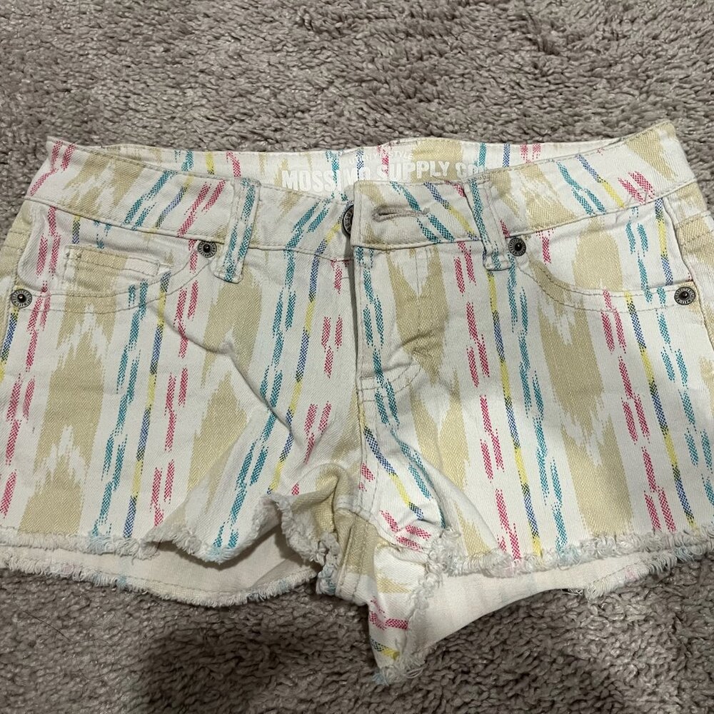 Mossimo Supply Co. Women's Patterned Denim Shorts